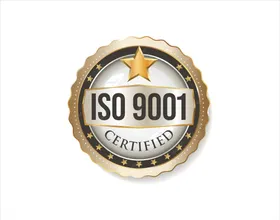 ISO 9001 Certified Badge